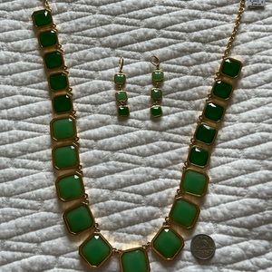 Kate spade necklace and earrings- new with tags